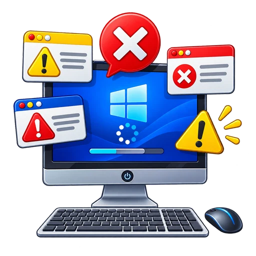 computadora aparecen errores al inciar
