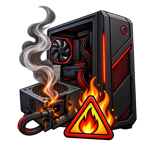 computadora huele a quemado
