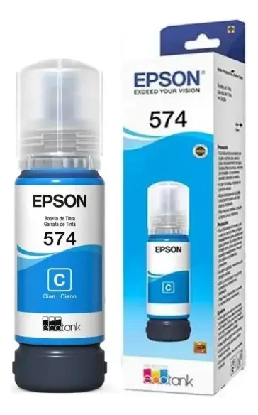 TINTA CIAN EPSON T574