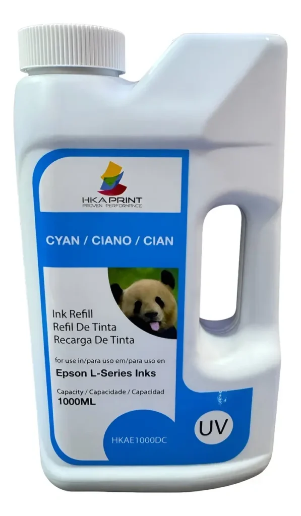 TINTA CIAN DE LITRO HK PRINT ORIGINAL