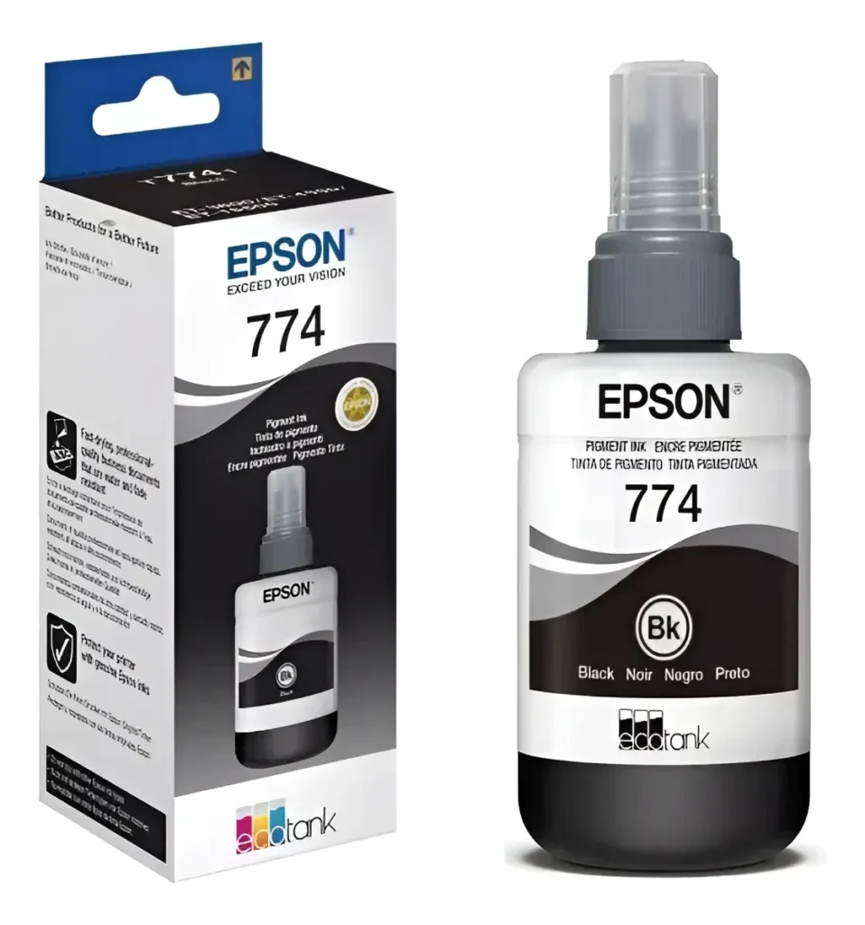 BOTELLA DE TINTA NEGRA EPSON T774